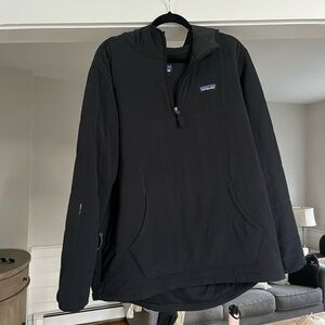 Men’s Patagonia quarter zip hooded jacket